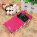 Cubot Zorro 001 - PU Leather Flip Window View Stand Protective Phone Cover Case - Rose